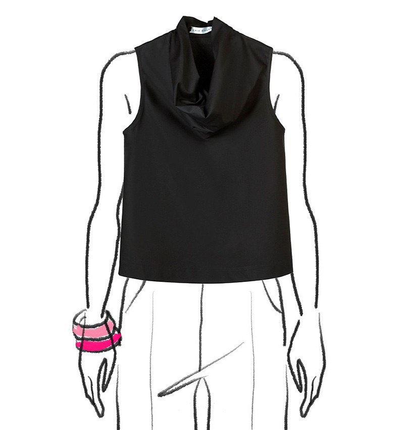 Chie Mihara TOP LITZY NEGRO