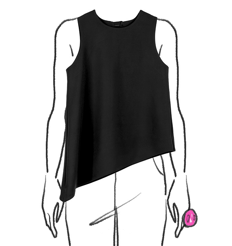 Chie Mihara TOP LUANA NEGRO