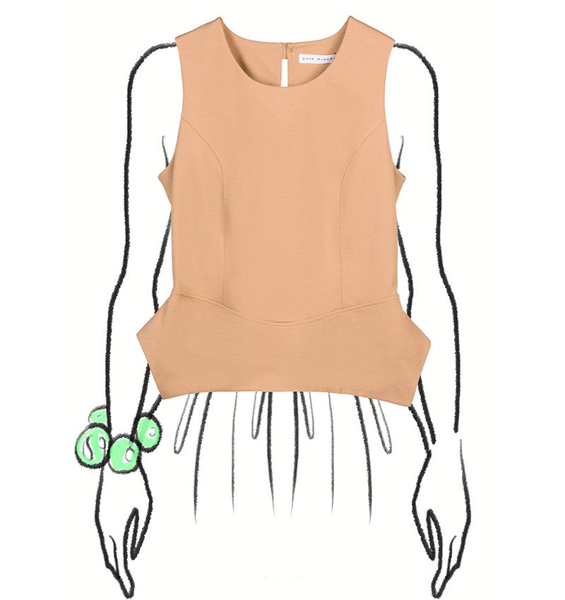 Chie Mihara TOP LUCI MARRON