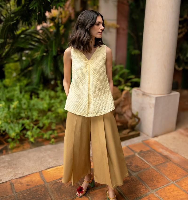 Chie mihara TOP TAIKO AMARILLO