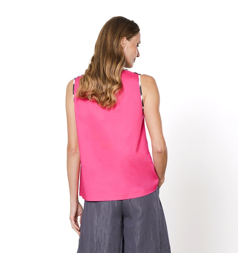 Chie Mihara TOP TALA FUCSIA