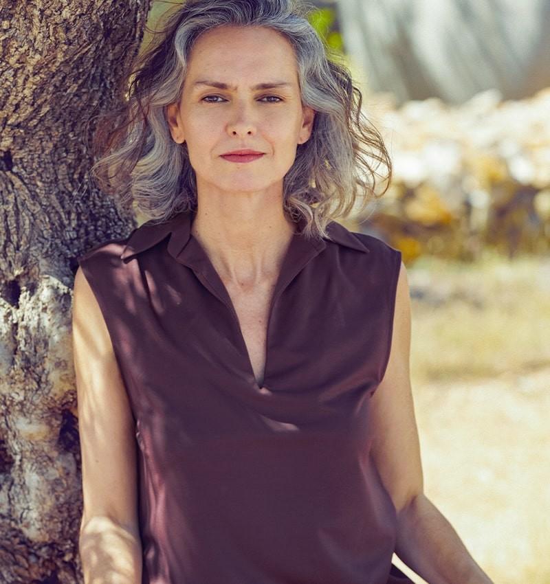 Chie mihara TOP TANJA MARRON