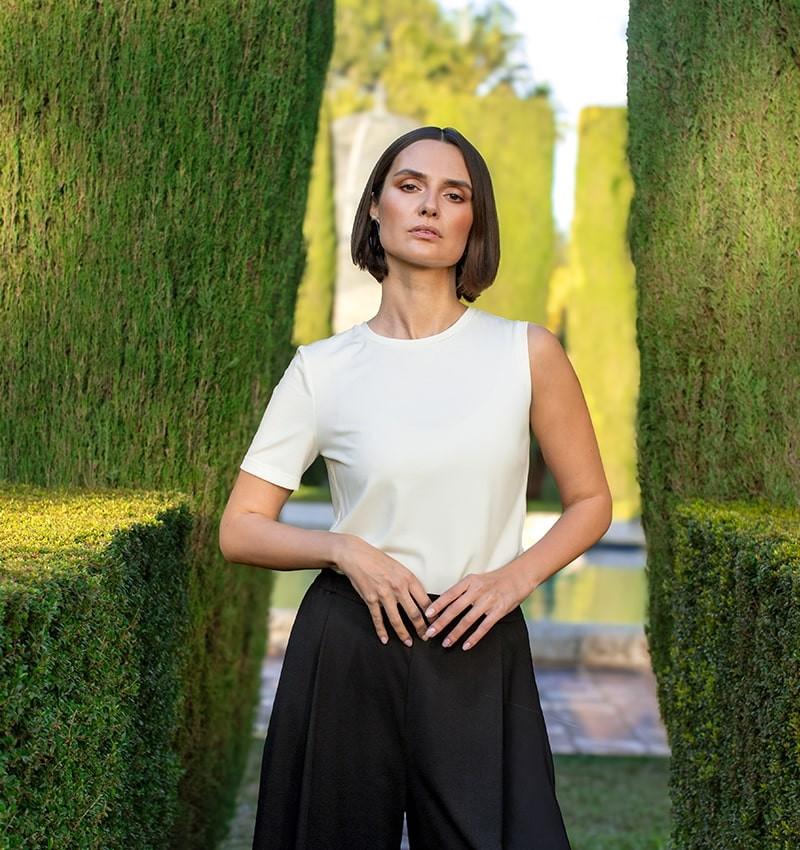 Chie mihara TOP TERUEL BLANCO