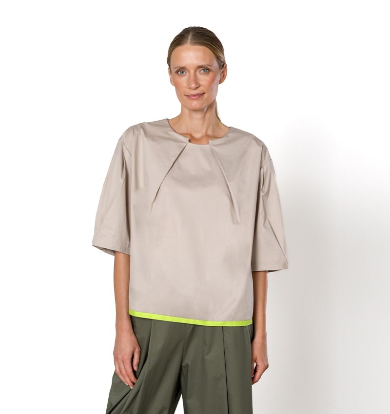 Chie Mihara TOP TONATA MARRON CLARO