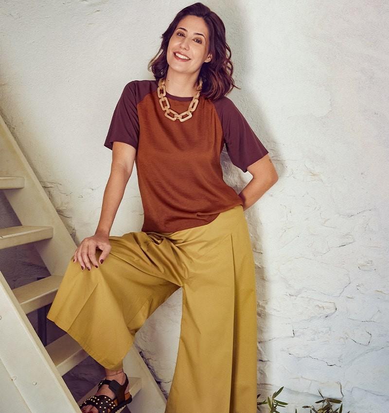 Chie mihara TOP TULA MARRON