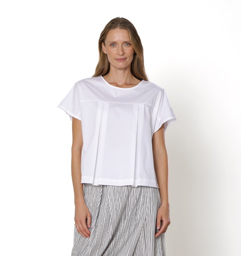 Chie Mihara TOP TURA BLANCO