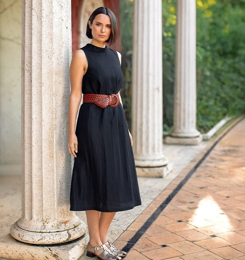 Chie Mihara VESTIDO DAMITA NEGRO