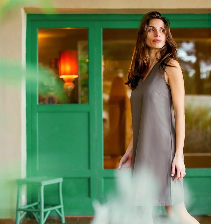 Chie mihara VESTIDO DEMI VERDE