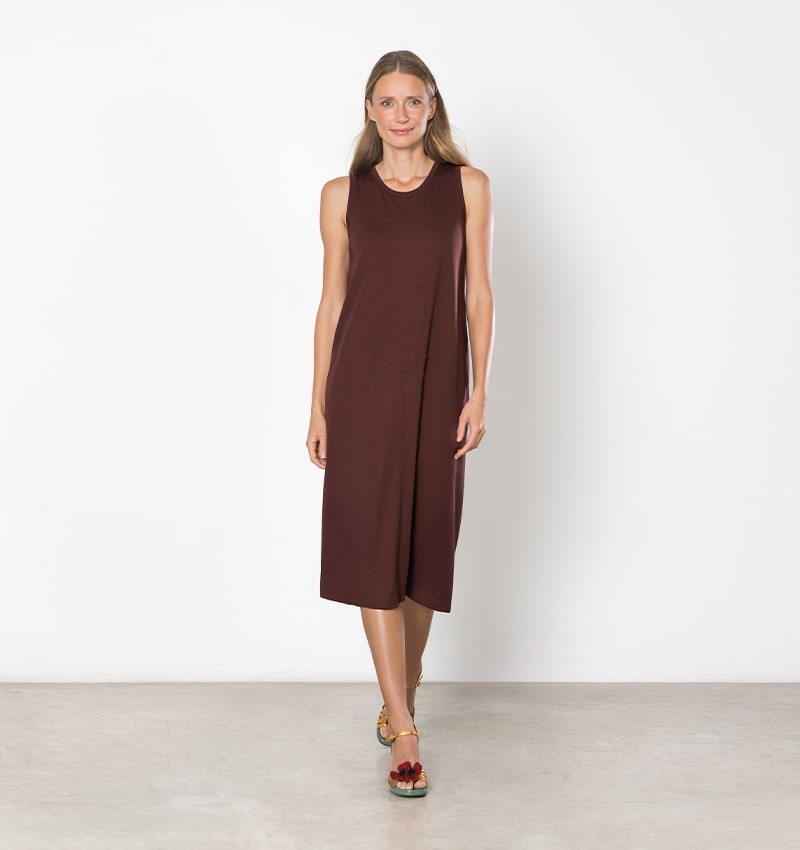 Chie Mihara VESTIDO DORINE MARRON