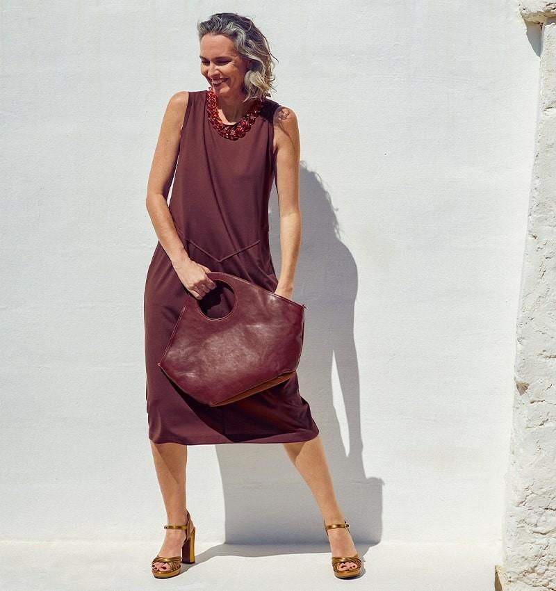Chie mihara VESTIDO DORINE MARRON