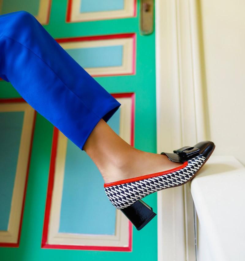 Chie mihara VYLANO BLACK RED