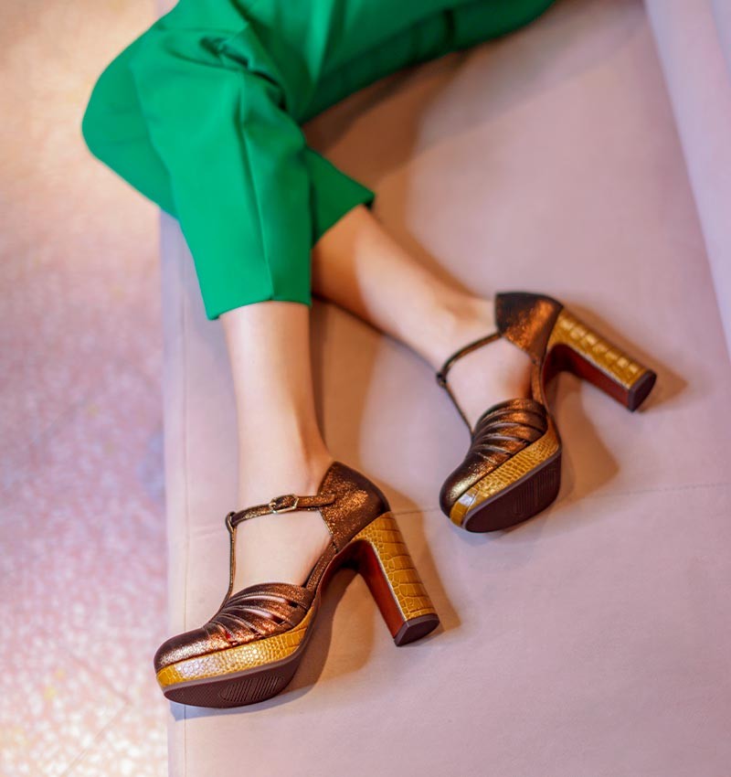 Chie mihara YEILO BRONCE