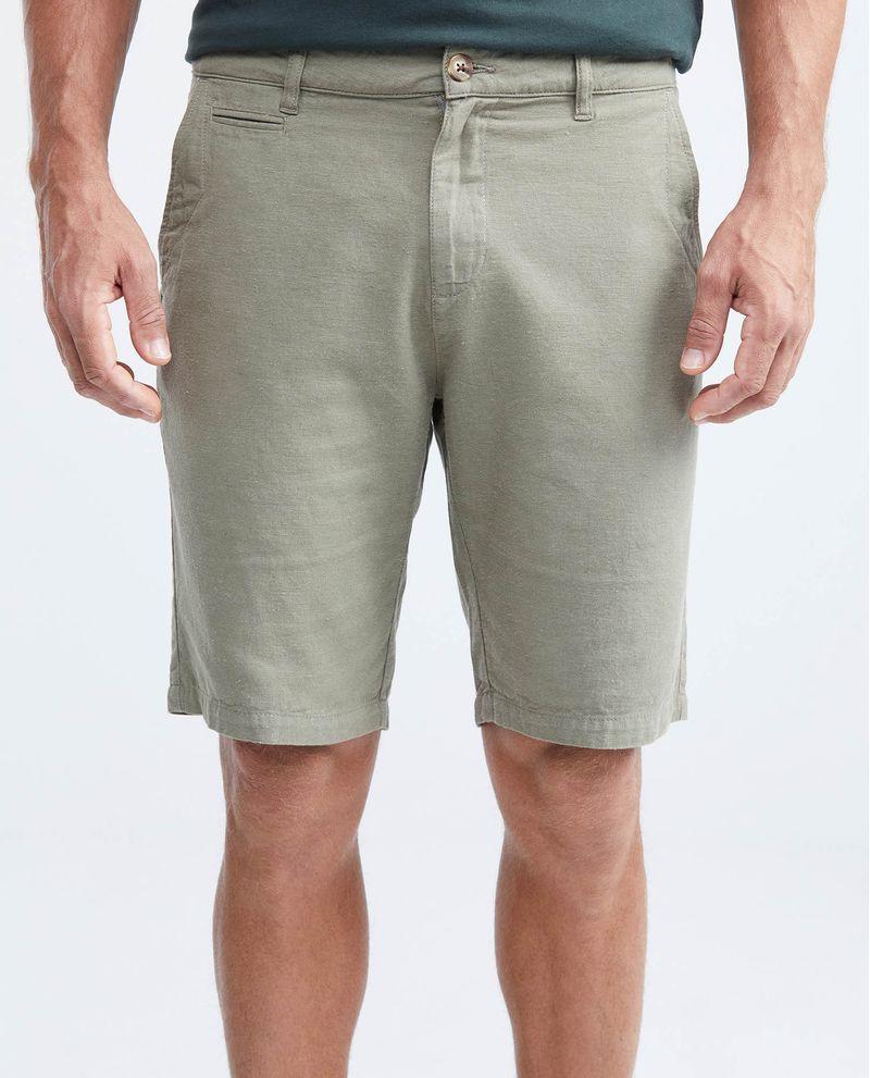 Chevignon Bermuda Regular Fit en Algodón y Lino para Hombre