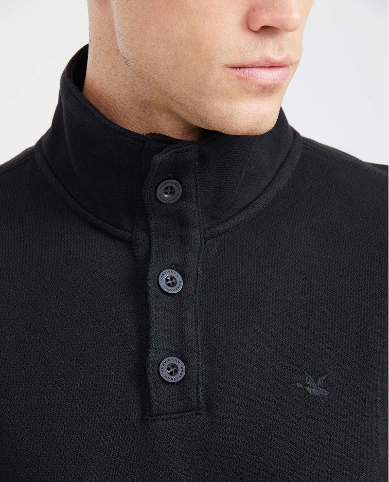 Chevignon Buzo Cerrado Con Cuello Alto Y Media Perilla Para Hombre