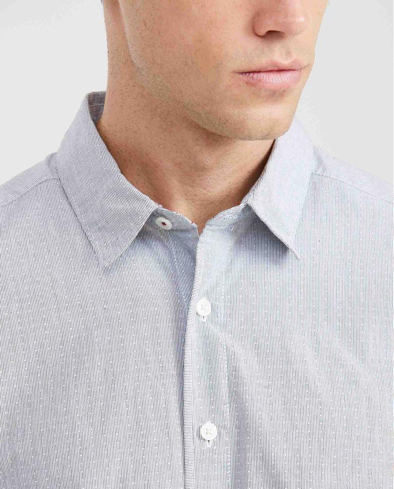 Chevignon Camisa Classic Fit Manga Larga Con Estampado De Rayas Para Hombre