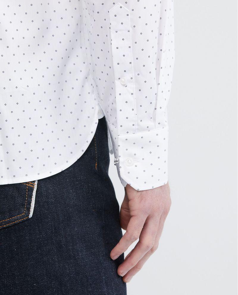 Chevignon Camisa Premium De Hombre Slim Fit Manga Larga - Mini Print Coolmax + Wrinkle Free