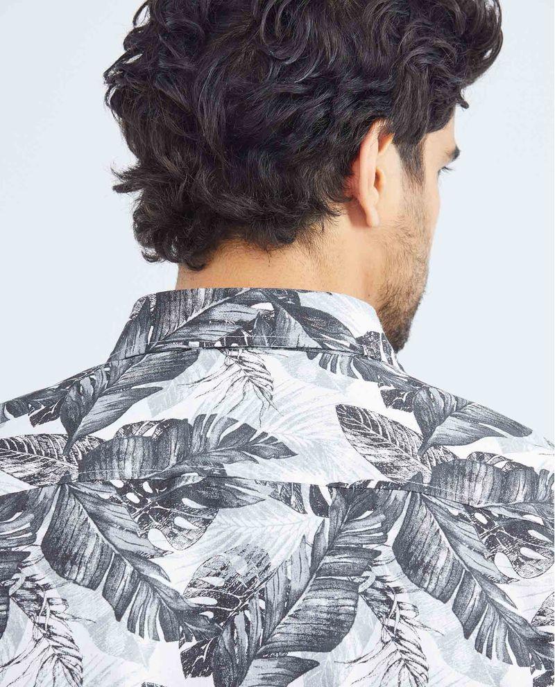 Chevignon Camisa Resort De Hombre Classic Fit Manga Corta - Maxi Print Palmeras