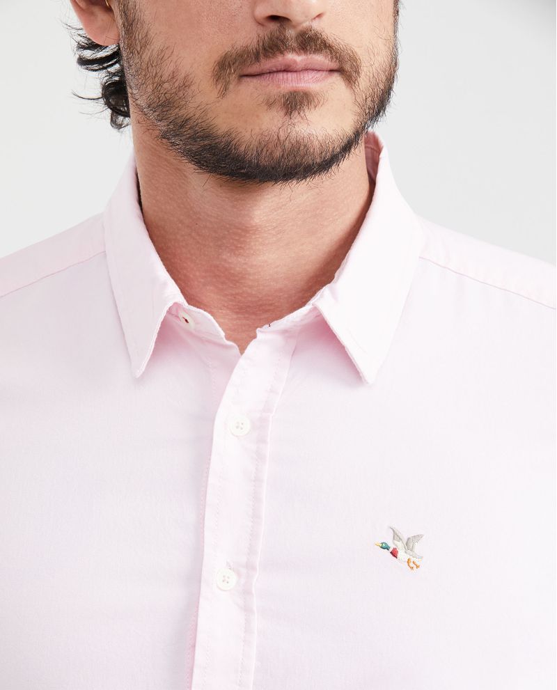 Chevignon Camisa Slim Fit Manga Corta En Algodón Para Hombre