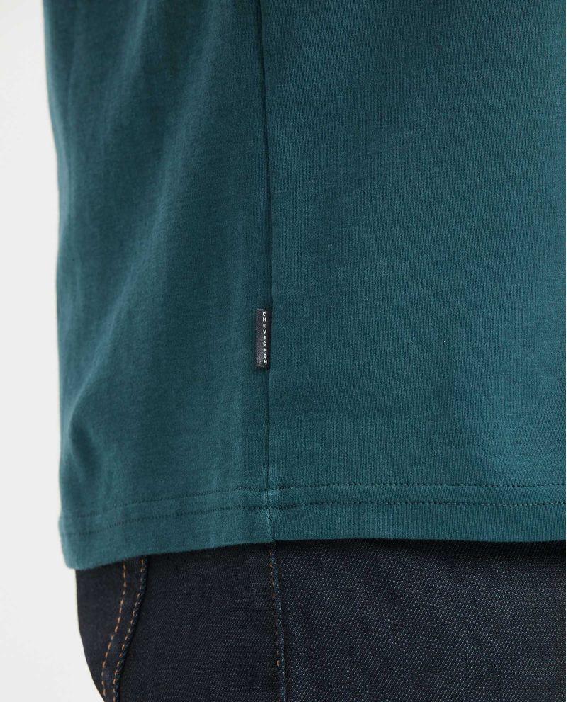 Chevignon Camiseta Básica Slim Fit Cuello Redondo En Algodón Doble Punto Para Hombre