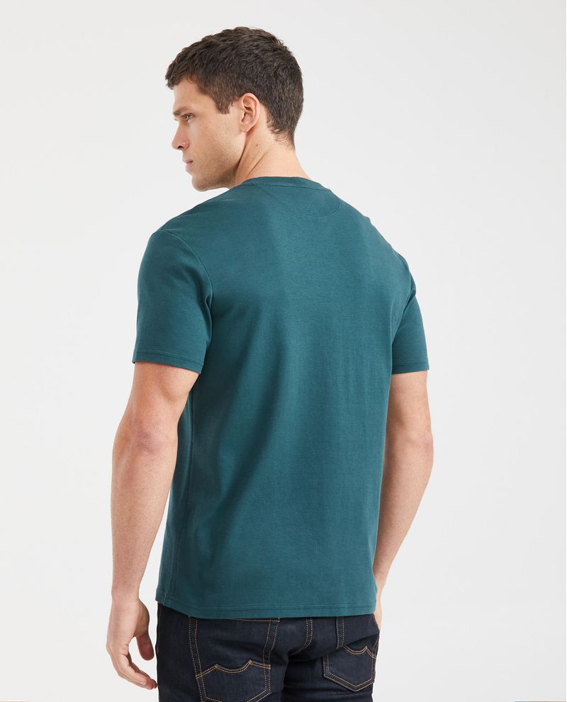 Chevignon Camiseta Básica Slim Fit Cuello Redondo En Algodón Doble Punto Para Hombre