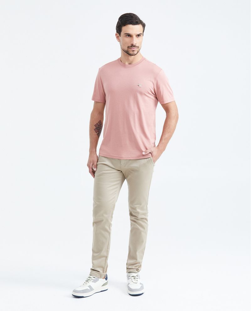 Chevignon Camiseta Básica Slim Fit Cuello Redondo En Algodón Pima Para Hombre