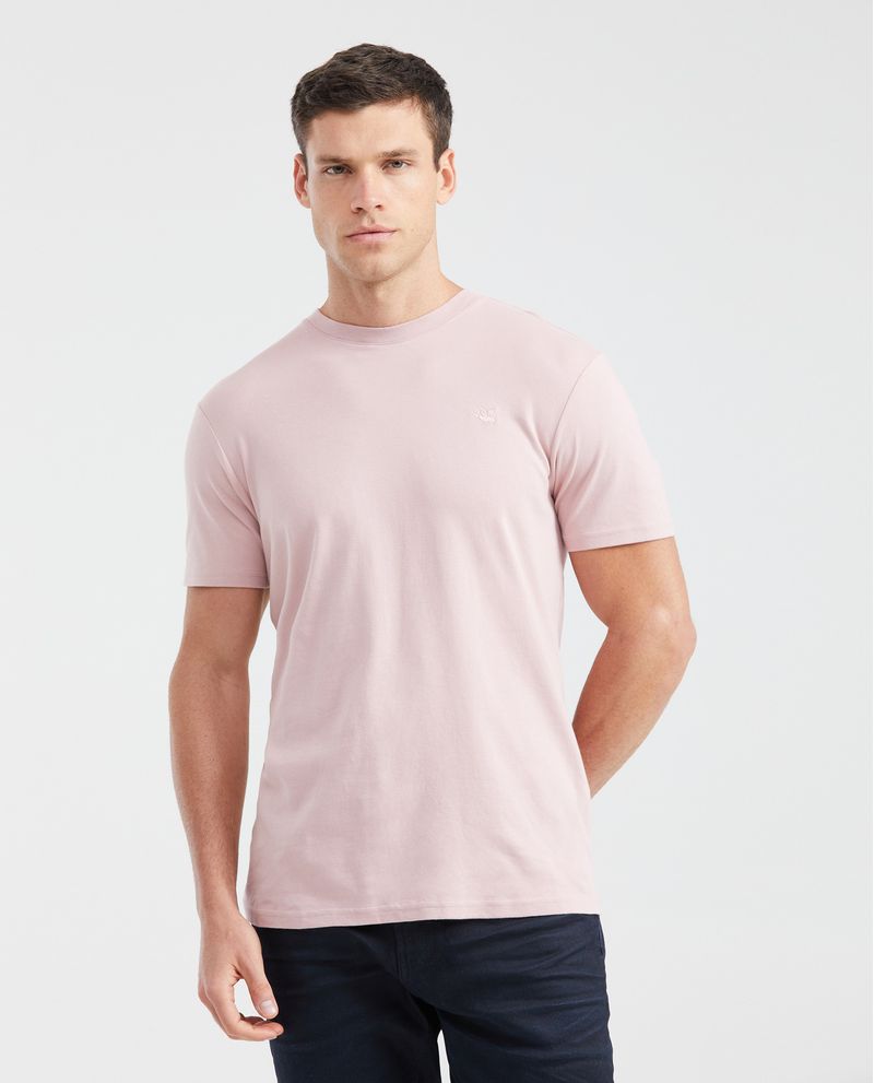 Chevignon Camiseta Básica Slim Fit Cuello Redondo en Algodón Doble Punto para Hombre