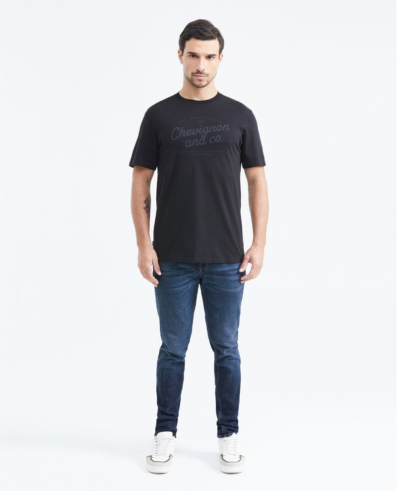 Chevignon Camiseta Classic Fit Estampada Cuello Redondopara Hombre