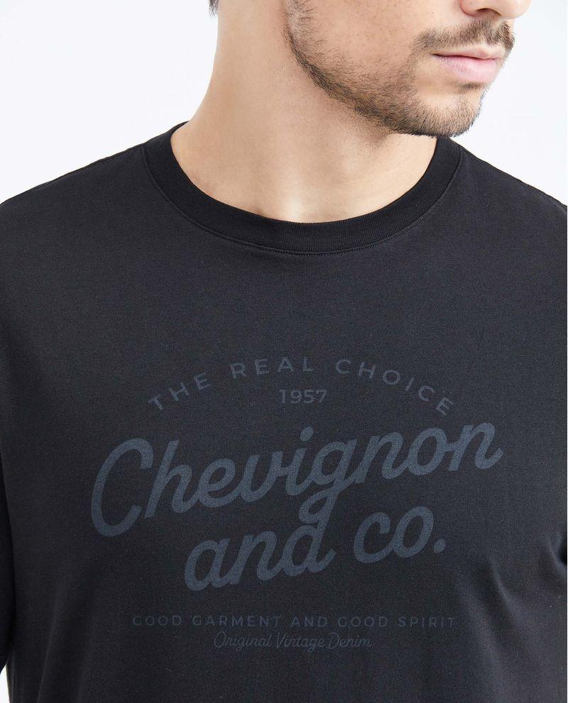 Chevignon Camiseta Classic Fit Estampada Cuello Redondopara Hombre