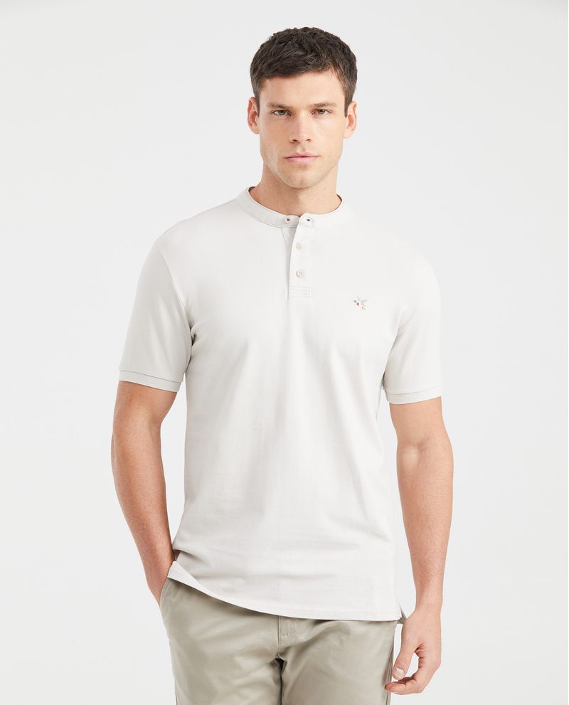 Chevignon Camiseta Polo Slim Fit Cuello Nerú para Hombre
