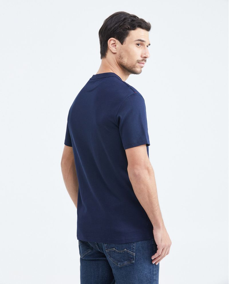 Chevignon Camiseta Slim Fit Con Bordado Cuello Redondo Para Hombre