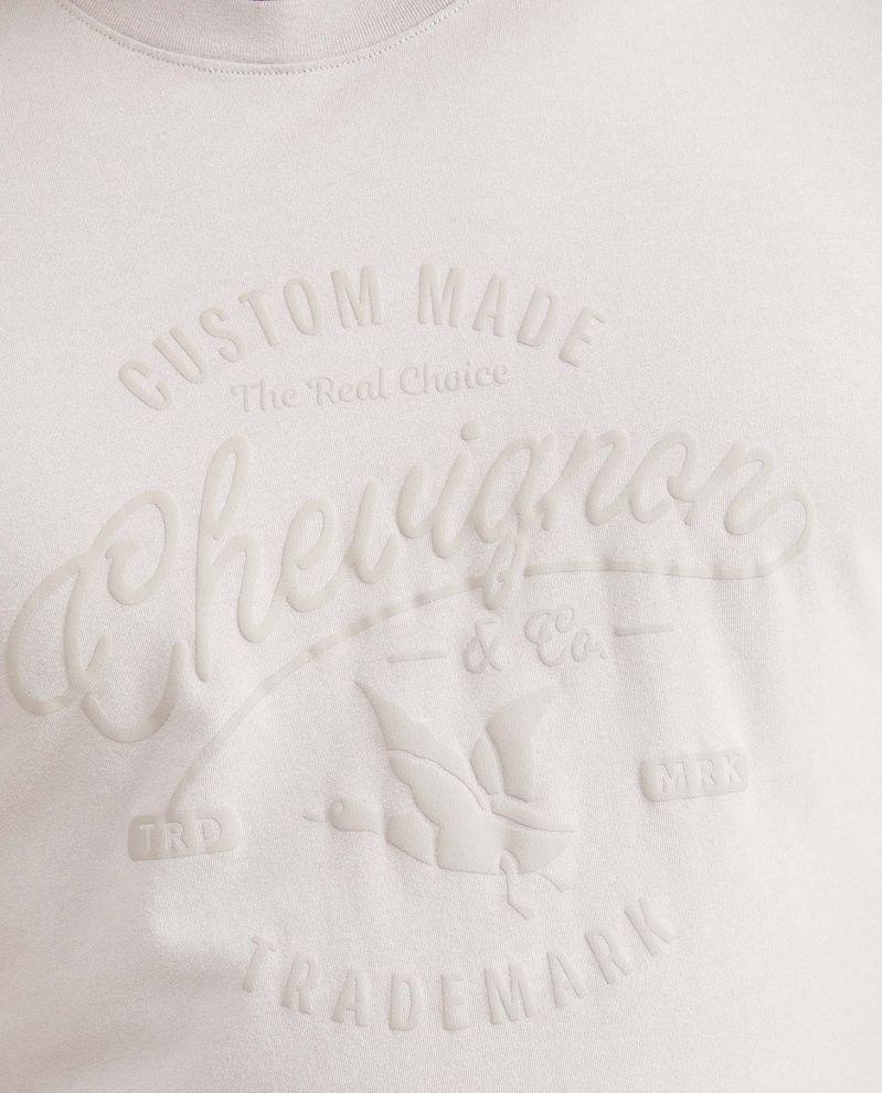 Chevignon Camiseta Slim Fit Estampada Cuello Redondo Para Hombre