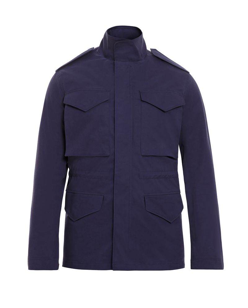 Chevignon Chaqueta de Hombre Tipo Parka Militar - Algodón + Elastano