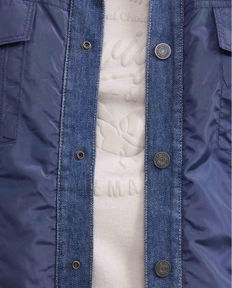 Chevignon Chaqueta Doble Faz En Denim Azul Ultra Oscuro Para Hombre