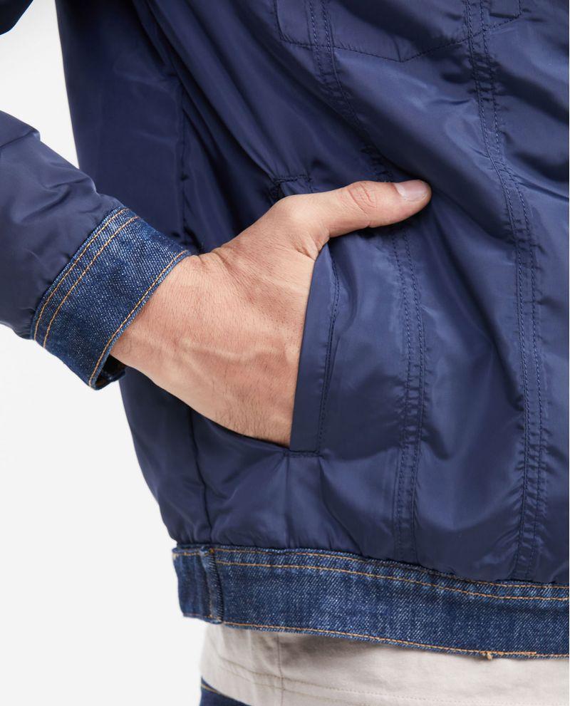 Chevignon Chaqueta Doble Faz En Denim Azul Ultra Oscuro Para Hombre