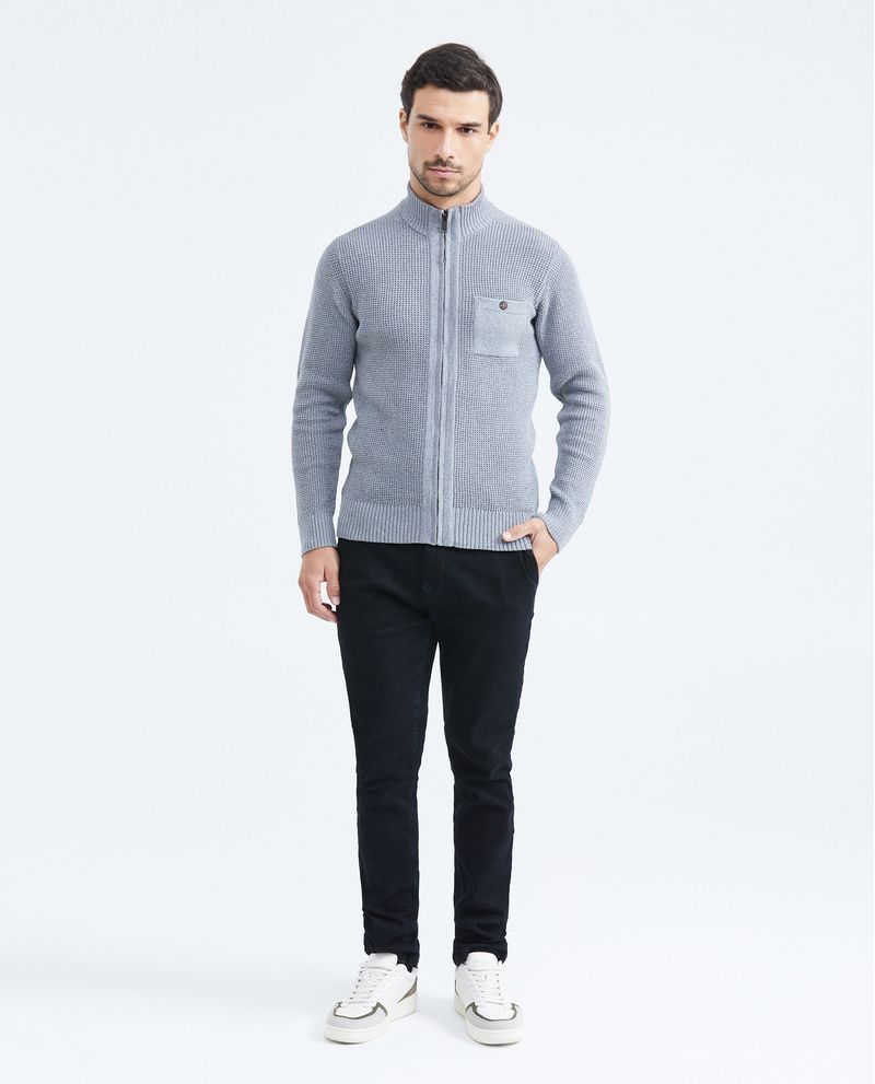 Chevignon Chaqueta Tejida Con Cuello Nerú Para Hombre