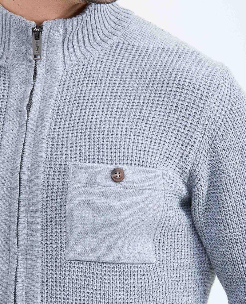 Chevignon Chaqueta Tejida Con Cuello Nerú Para Hombre