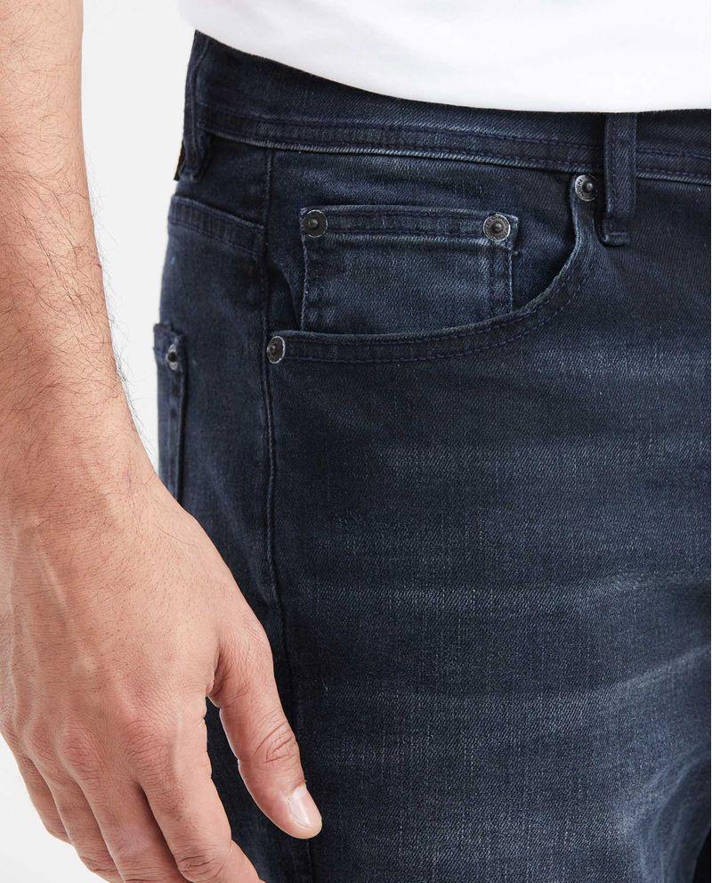 Chevignon Jean Súper Slim Fit Tiro Bajo Bota Super Slim Azul Ultra Oscuro Para Hombre