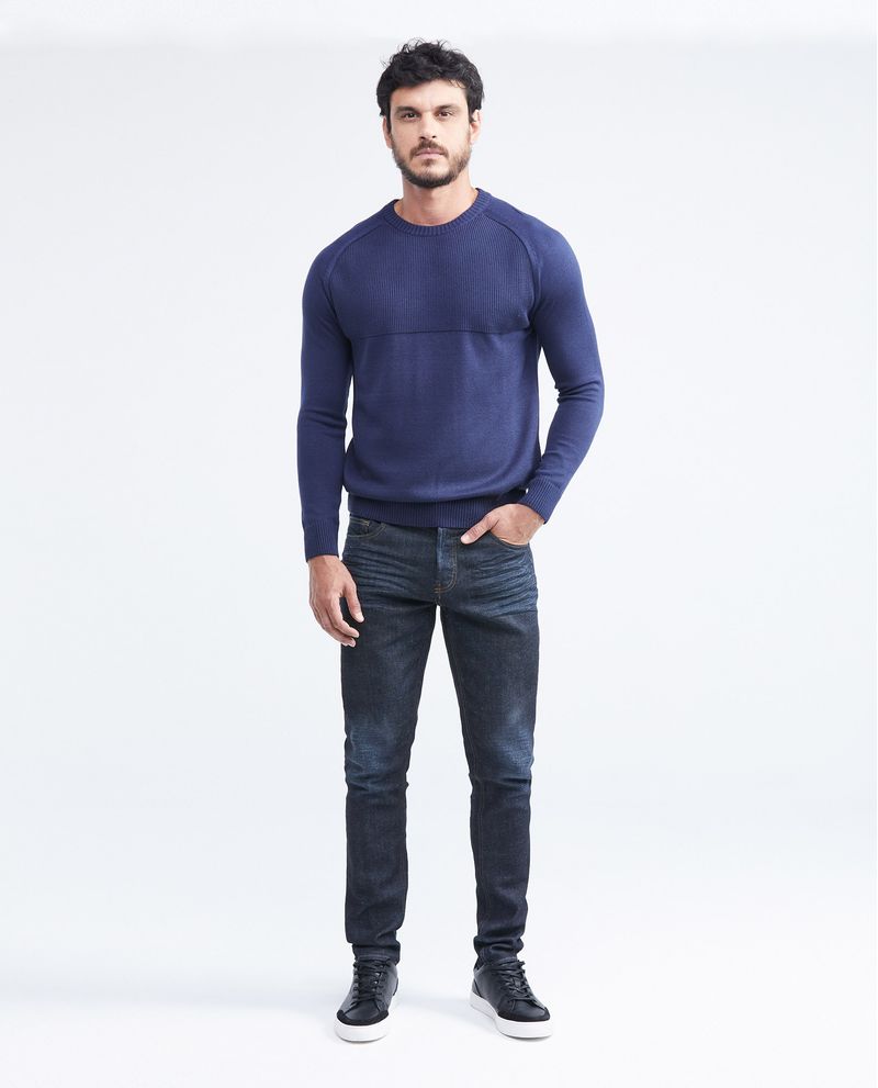 Chevignon Suéter Tejido Con Cuello Redondo Para Hombre