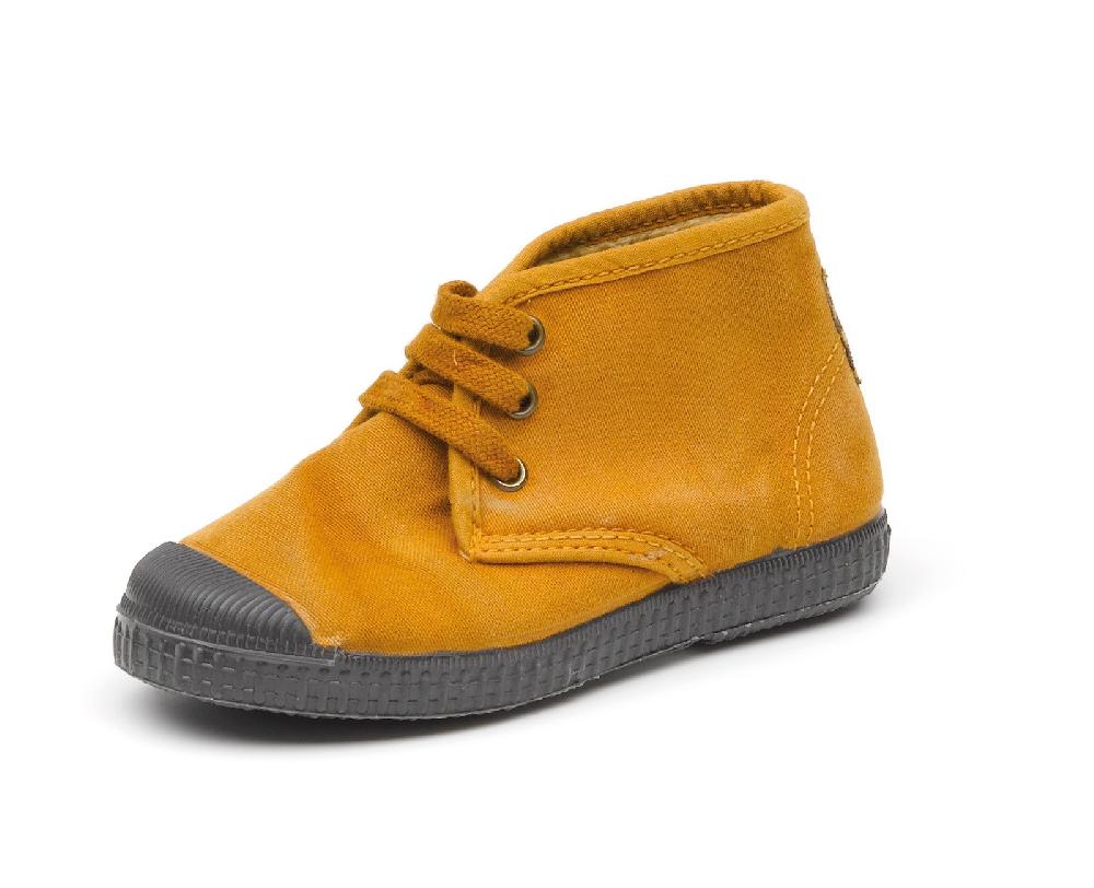 Cienta Bota Safari/Pisacacas Efecto Desgastado Puntera