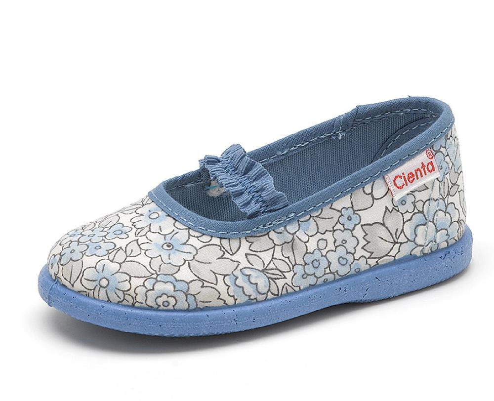 Cienta Bailarina Elastico Flor Rachel