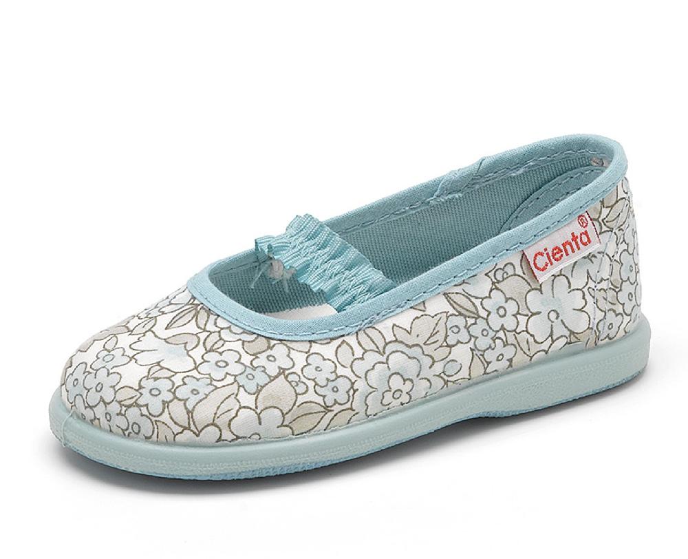 Cienta Bailarina Elastico Flor Rachel