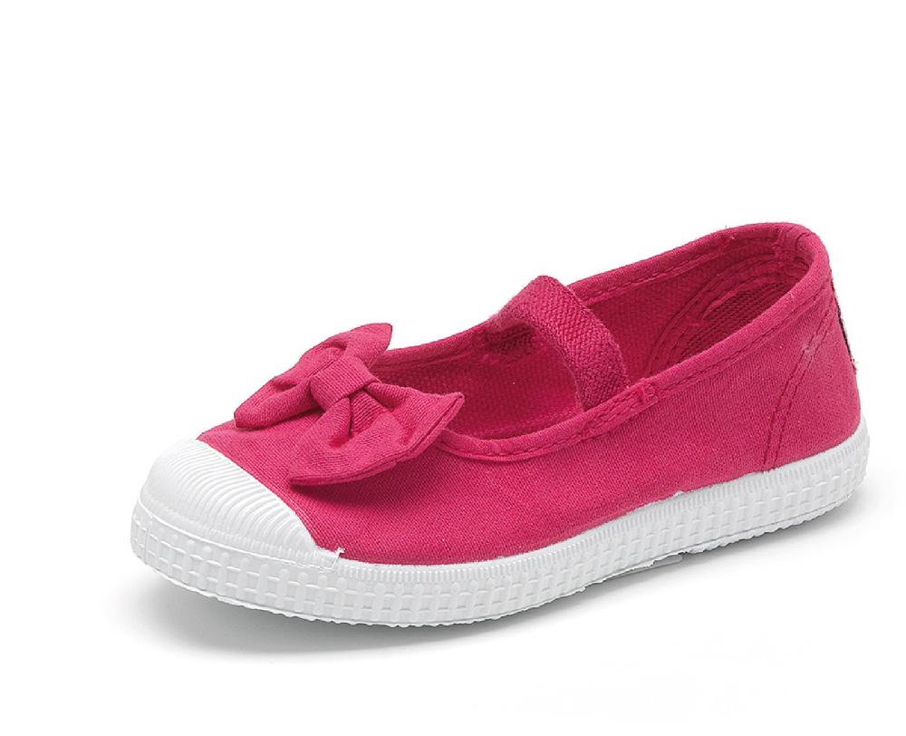 Cienta Bailarina Lazo Con Puntera Tintada