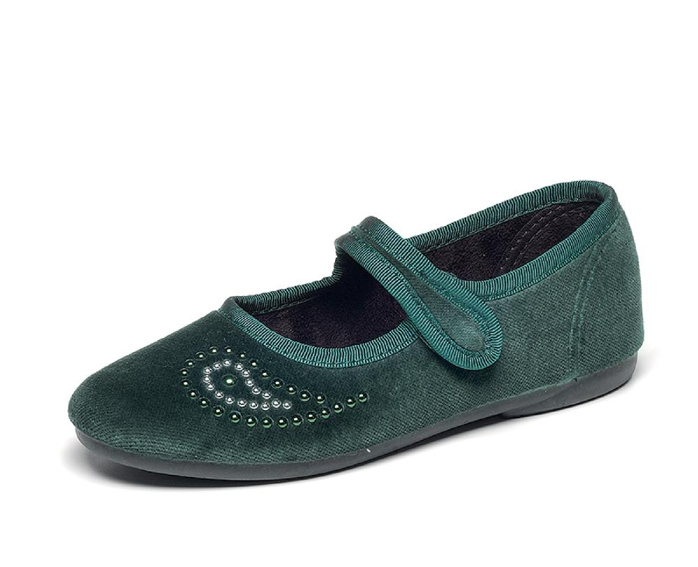 Cienta Bailarina Salon Velcro Lagrima