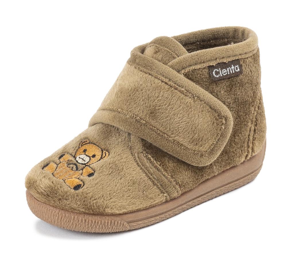 Cienta Bota Para Casa Velcro Ositos