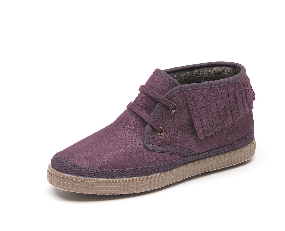 Cienta Bota Safari/Pisacacas Indi Metalizada