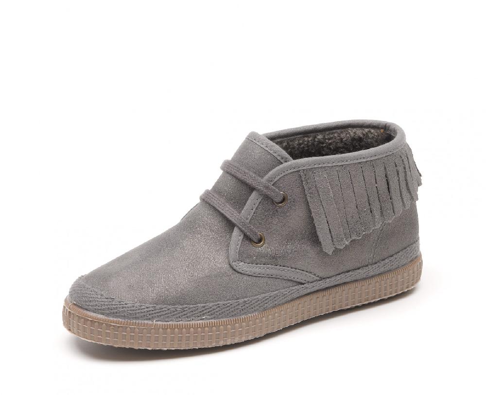 Cienta Bota Safari/Pisacacas Indi Metalizada