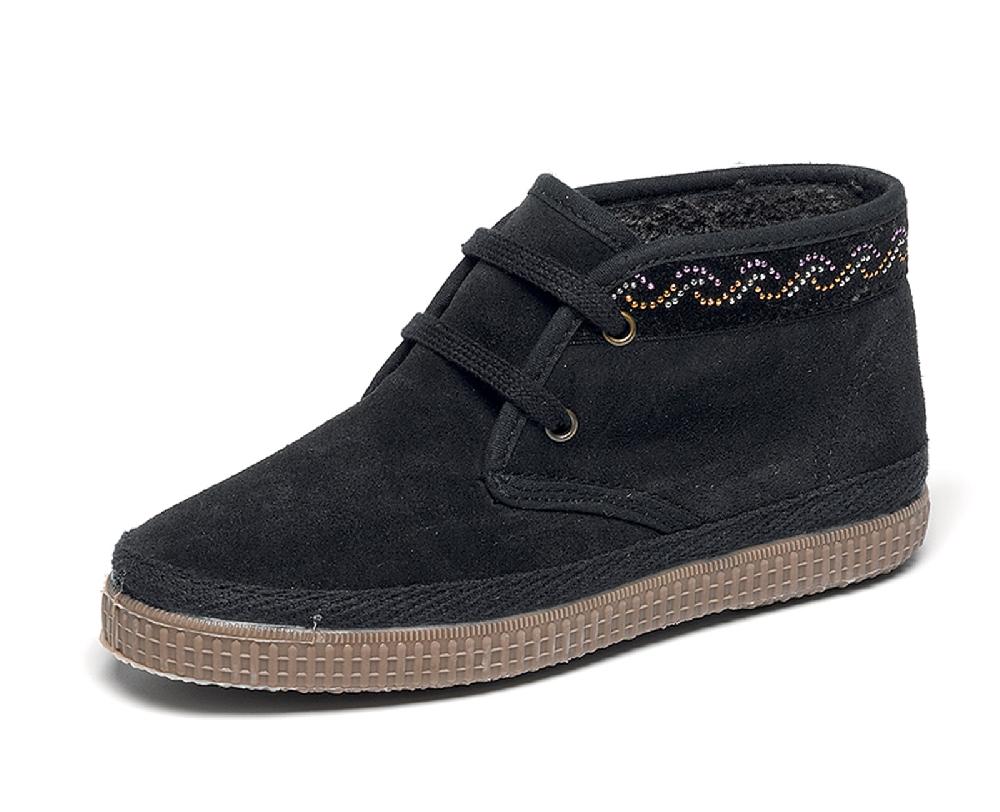 Cienta Bota Safari/Pisacacas Serraje Brillos