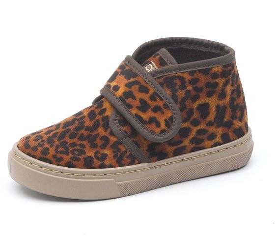 Cienta Bota Safari/Pisacacas Velcro Leopardo