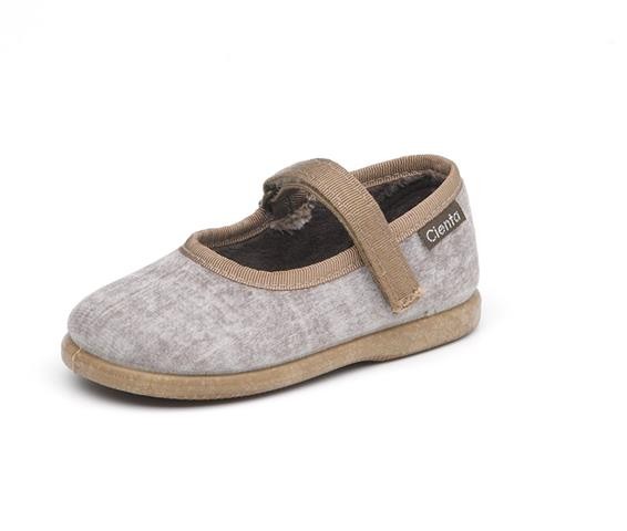 Cienta Mercedita Velcro Beige