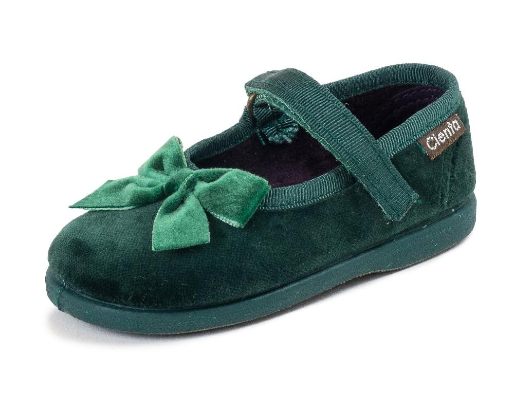 Cienta Merceditas Terciopelo Lazo